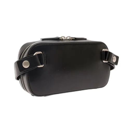 Logo Debossed Double-Zip Belt Bag