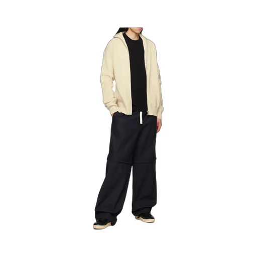 Zip-Up Knitted Cardigan