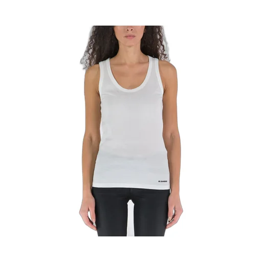 Logo-Printed Sleeveless Tank Top