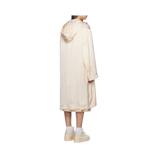 Long-Sleeved Hooded Coat