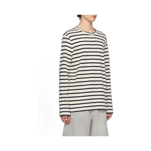 Striped Crewneck Sweatshirt