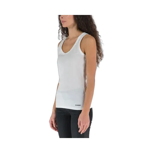 Logo-Printed Sleeveless Tank Top