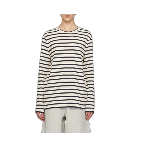 Striped Crewneck Sweatshirt