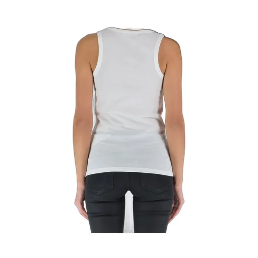 Logo-Printed Sleeveless Tank Top