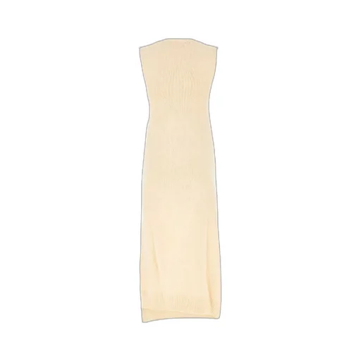Sleeveless Fine Knit Maxi Dress
