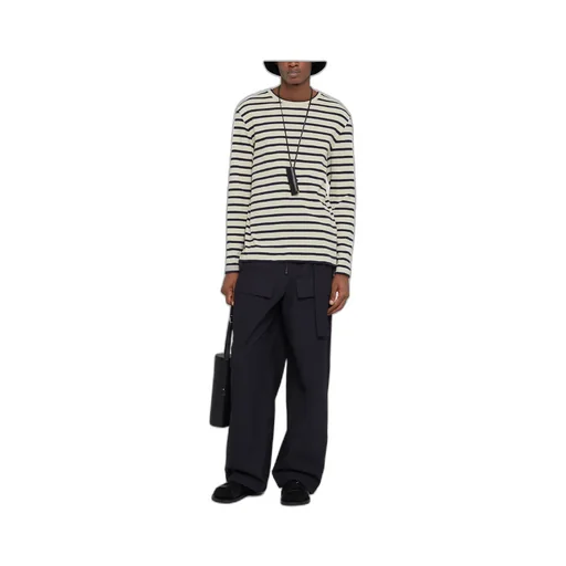 Striped Crewneck Sweatshirt