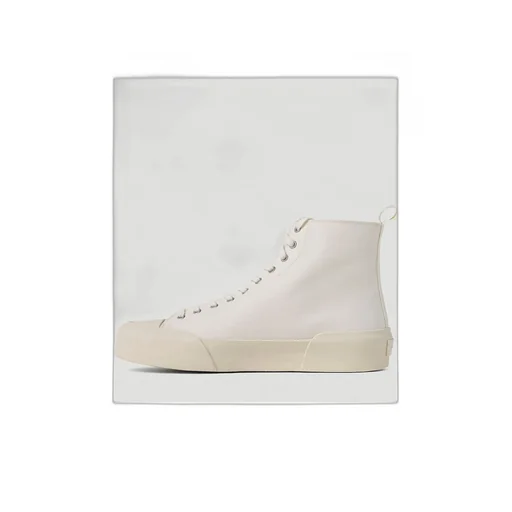 High-Top Lace-Up Sneakers