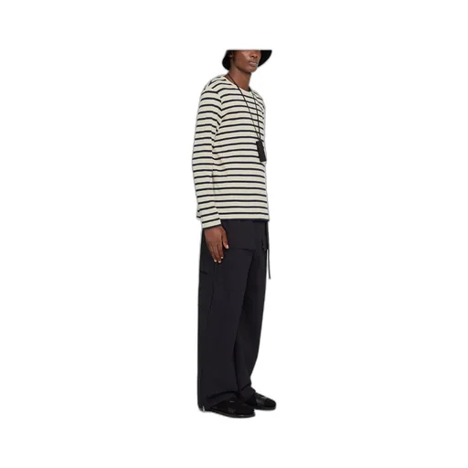 Striped Crewneck Sweatshirt