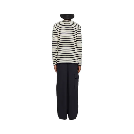 Striped Crewneck Sweatshirt