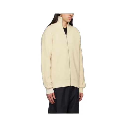 Zip-Up Knitted Cardigan