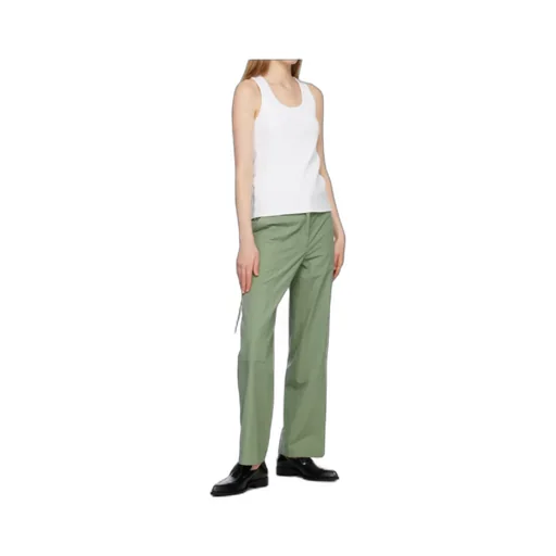Zipper Pocket Casual Pants