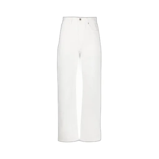 Straight-Leg Cotton Trousers