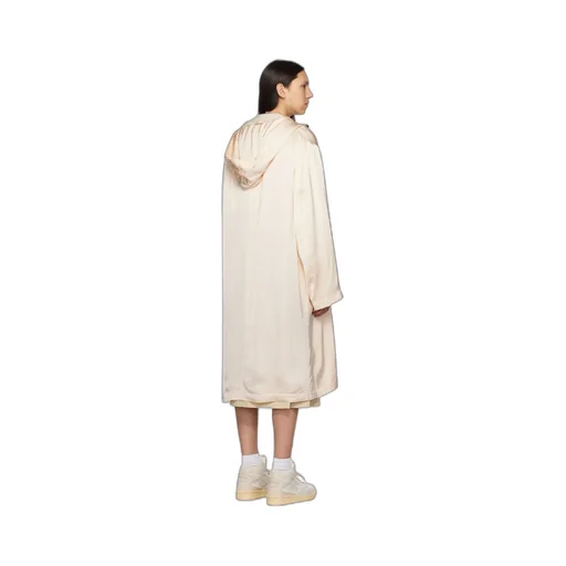 Long-Sleeved Hooded Coat
