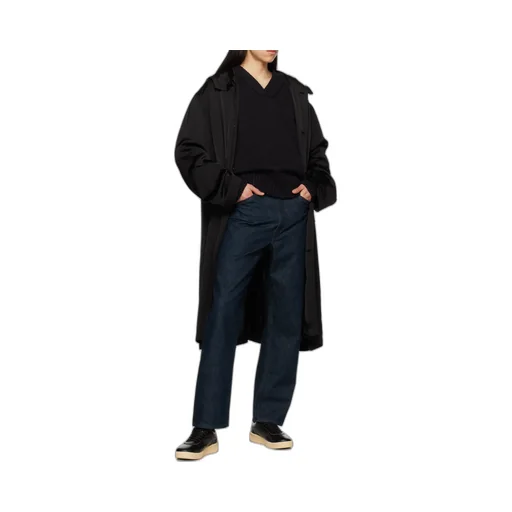 Long-Sleeved Hooded Coat