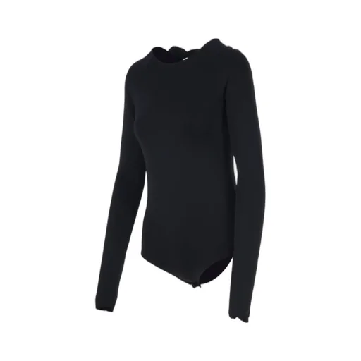 Open-Back Long-Sleeved Bodysuit