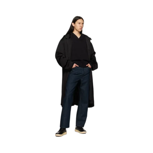 Long-Sleeved Hooded Coat