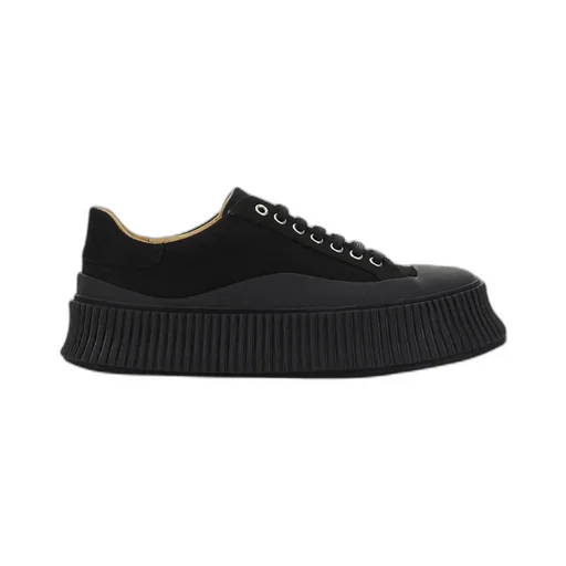 Round Toe Lace-Up Sneakers