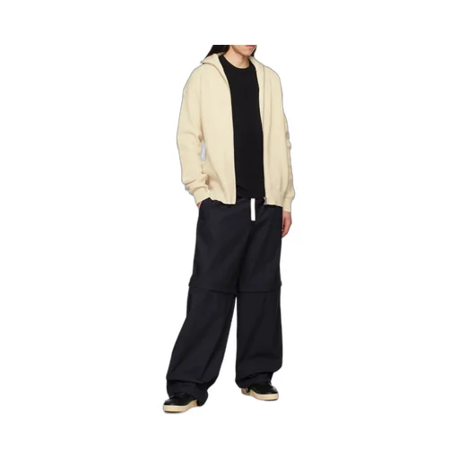 Zip-Up Knitted Cardigan