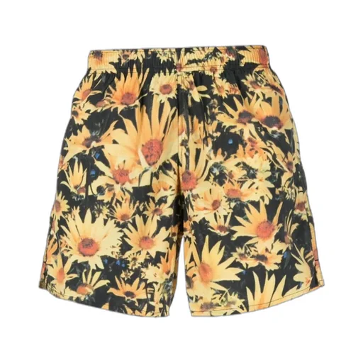 Sunflower-Print Swim Shorts
