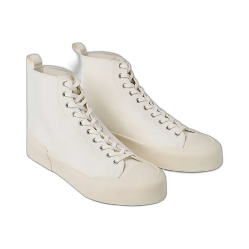 High-Top Lace-Up Sneakers