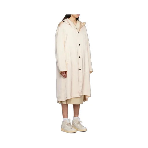 Long-Sleeved Hooded Coat