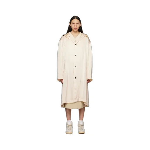 Long-Sleeved Hooded Coat