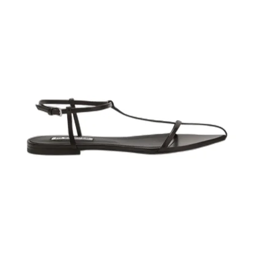 Pointed-Toe Ankle-Strap Sandals