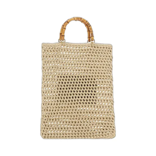 Logo Debossed Medium Tote Bag
