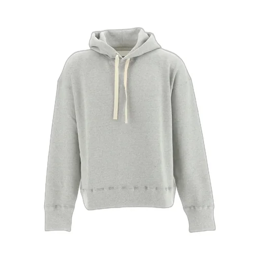Long-Sleeved Drawstring Hoodie
