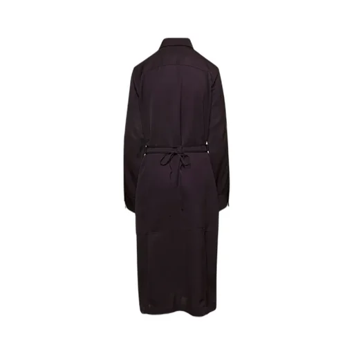 Single-Breasted Belted Tailored Coat