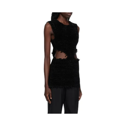 Cut-Out Detailed Sleeveless Dress