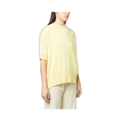 Short-Sleeved Knitted Top