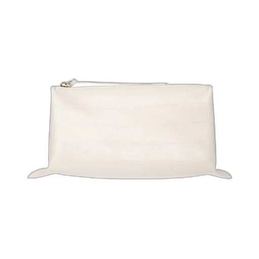 Embossed Logo Printed Crossbody Bag