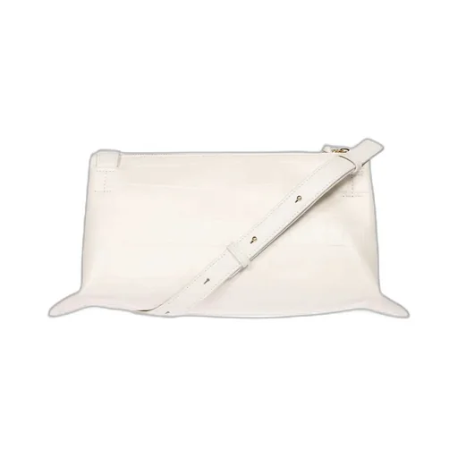 Embossed Logo Printed Crossbody Bag