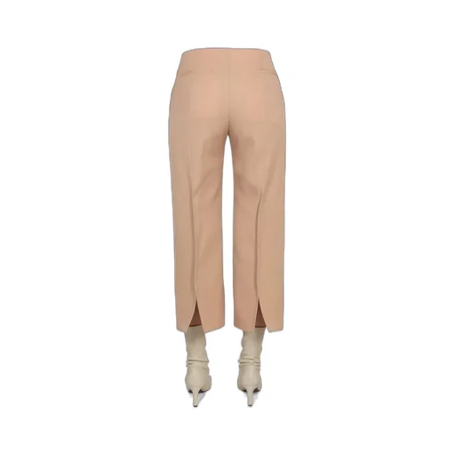 Wide-Leg Cropped Pants