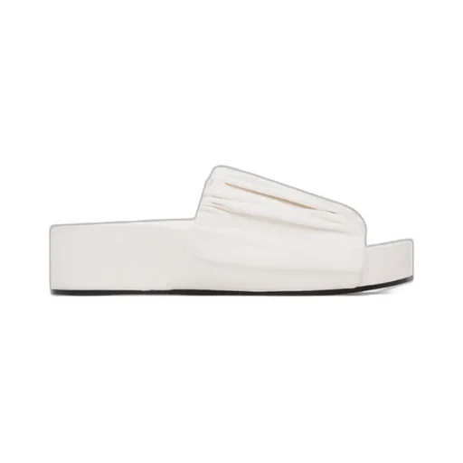 Ruched Platform Sandals