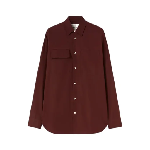 Buttoned Long-Sleeved Shirt