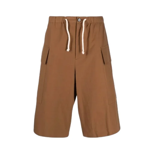 Drawstring Cargo Shorts