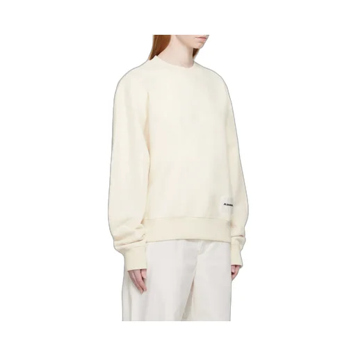 Logo-Patch Straight Hem Sweatshirt