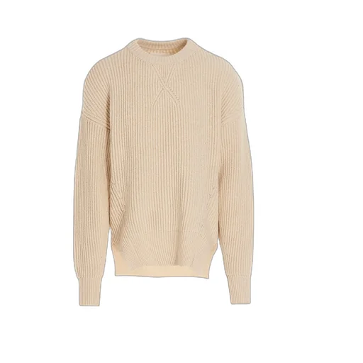 Ribbed Knitted Asymmetric Jumper