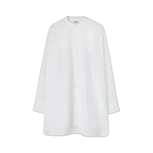 Long-Sleeved Oversized Shirt