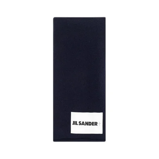 Logo Patch Knitted Scarf