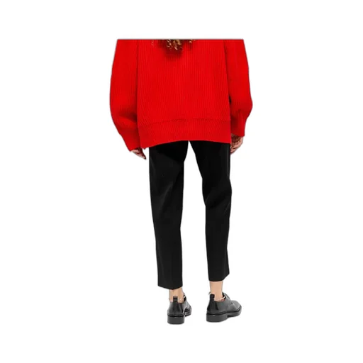 Straight Leg Tailored Trousers