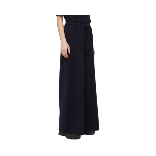 Drawstring Wide-Leg Trousers