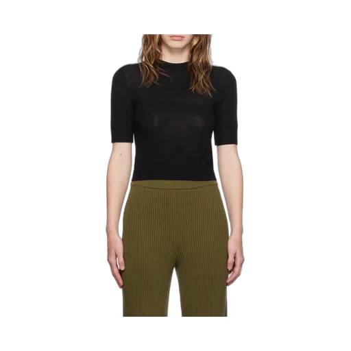 Cropped Wool Jumper