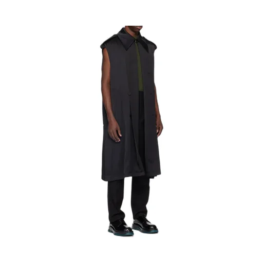 Belted Long Gilet