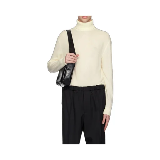 Roll-Neck Long-Sleeved Knitted Sweater