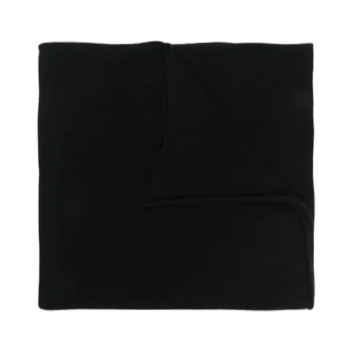 Cashmere Logo-Patch Scarf