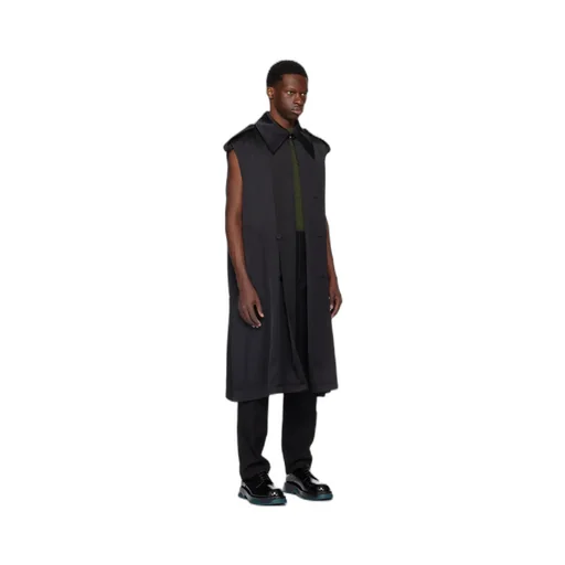 Belted Long Gilet