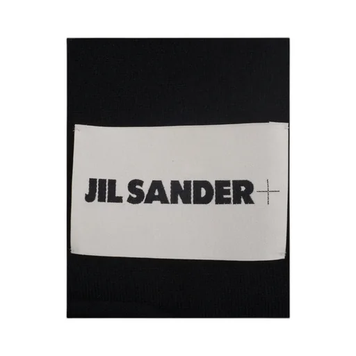 Cashmere Logo-Patch Scarf